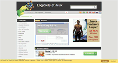Desktop Screenshot of logicielsetjeux.com